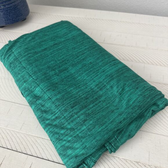 3 Yards 70" Wide Green Black Fabric Quality Stretch Lightweight Thin - Picture 4 of 7